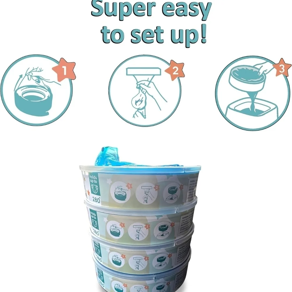 Lavender Scented Diaper Pail Refills - Lavender